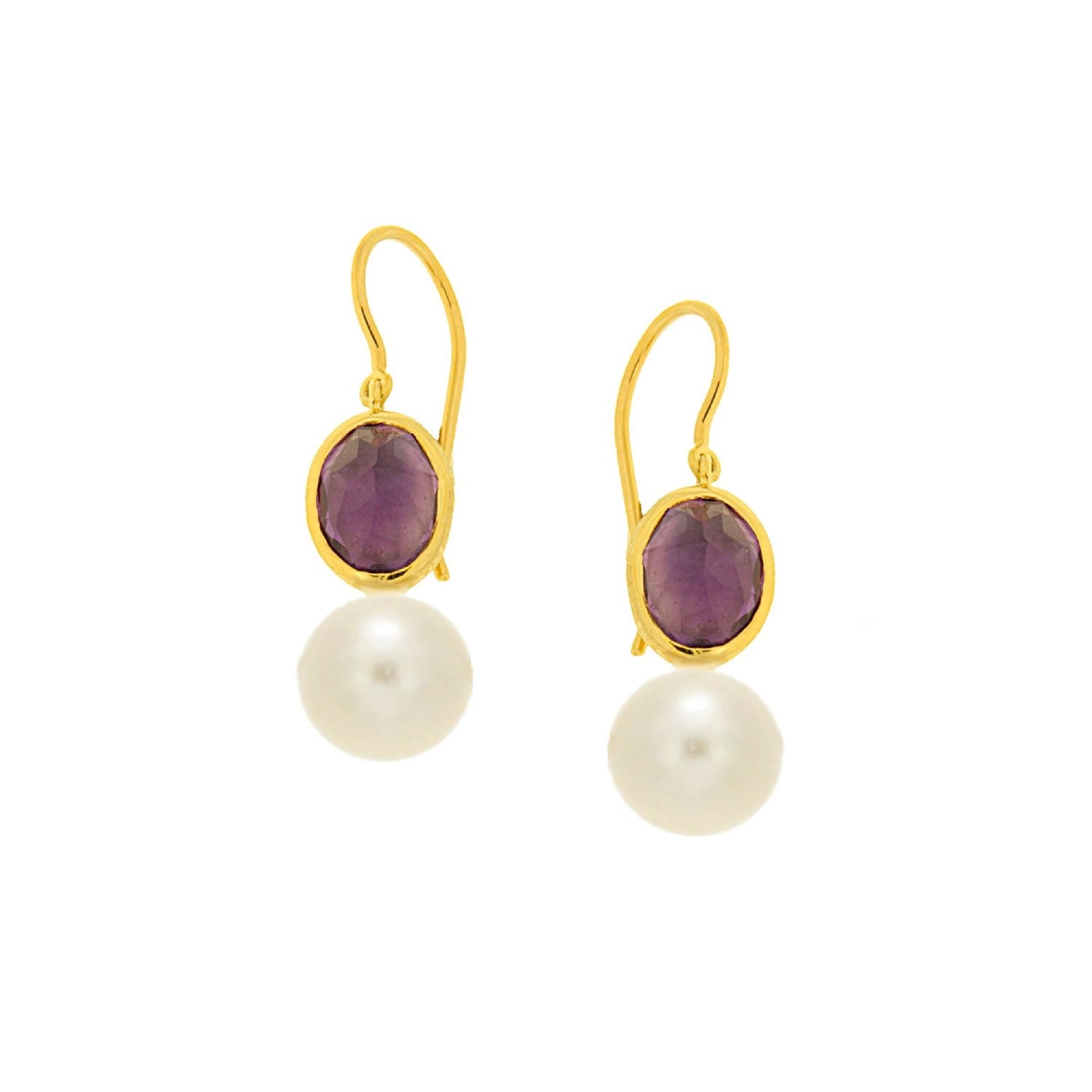 EARRINGS GOLD 18K & PRECIOUS STONES - 99471