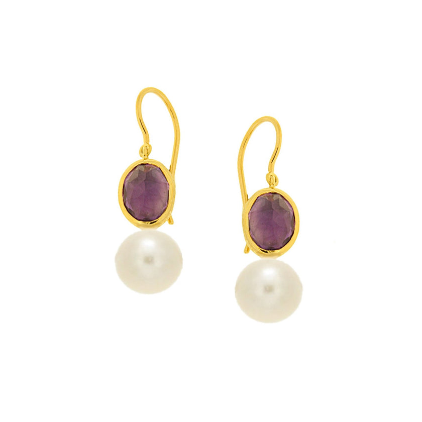 EARRINGS GOLD 18K & PRECIOUS STONES - 99471