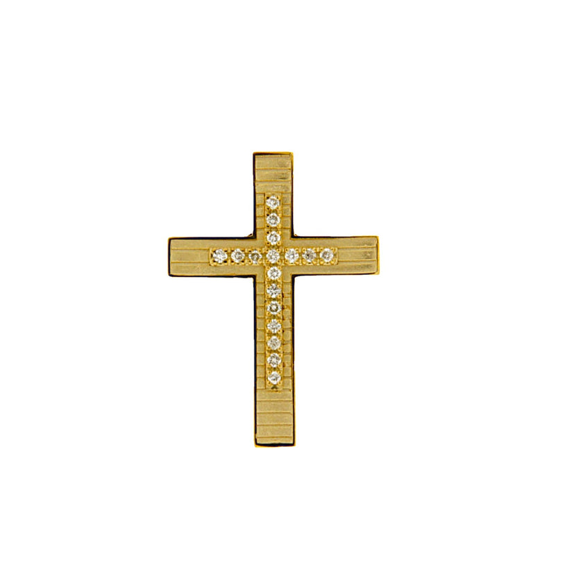 CROSS GOLD 585 & PRECIOUS STONES - 99559