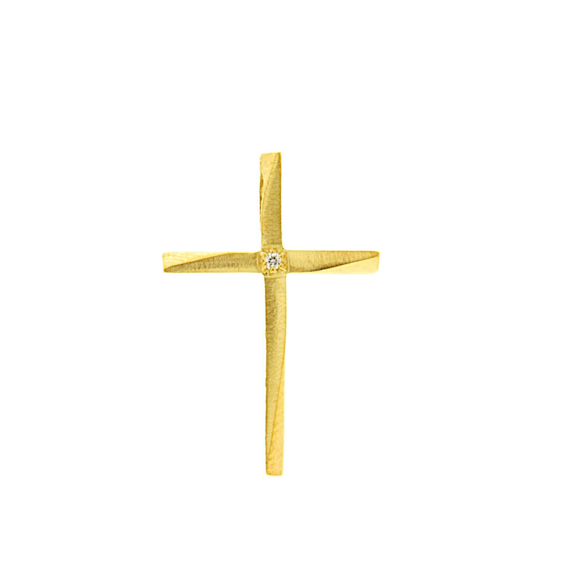 CROSS GOLD 585 & PRECIOUS STONES - 99565