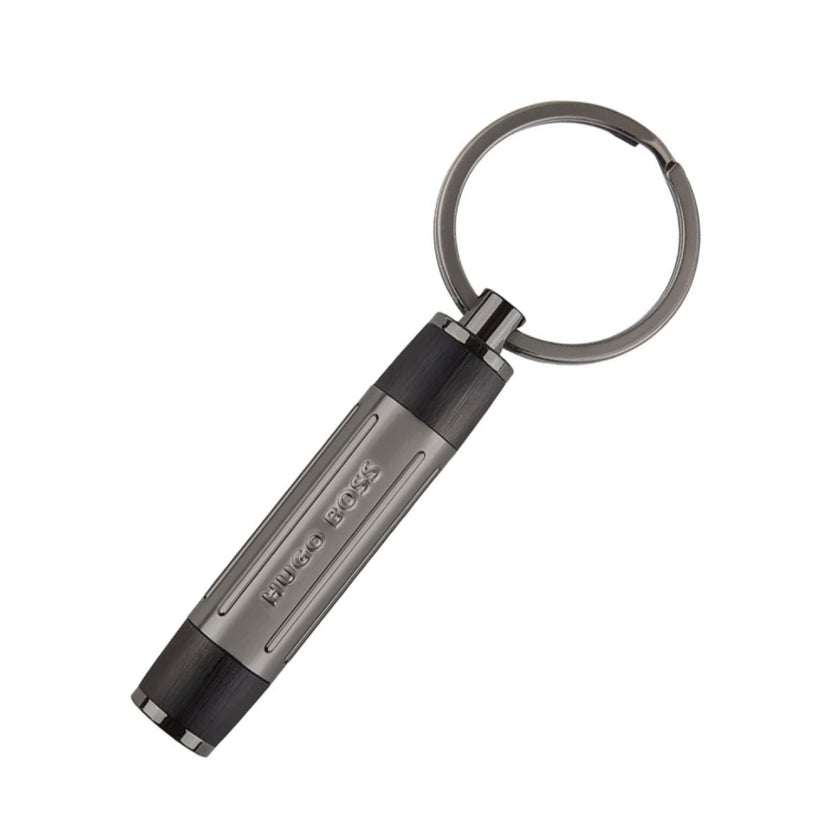 KEY CHAIN HUGO BOSS-GEAR RIBS BLACK - 99609