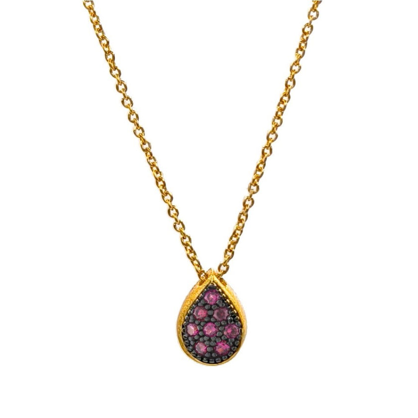 NECKLACE YELLOW SILVER 925 & C.Z. - 99733
