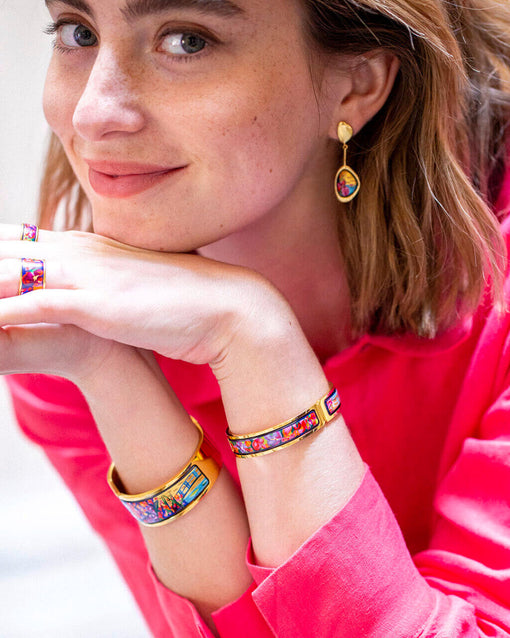 Freywille: Jewellery that love color and painting