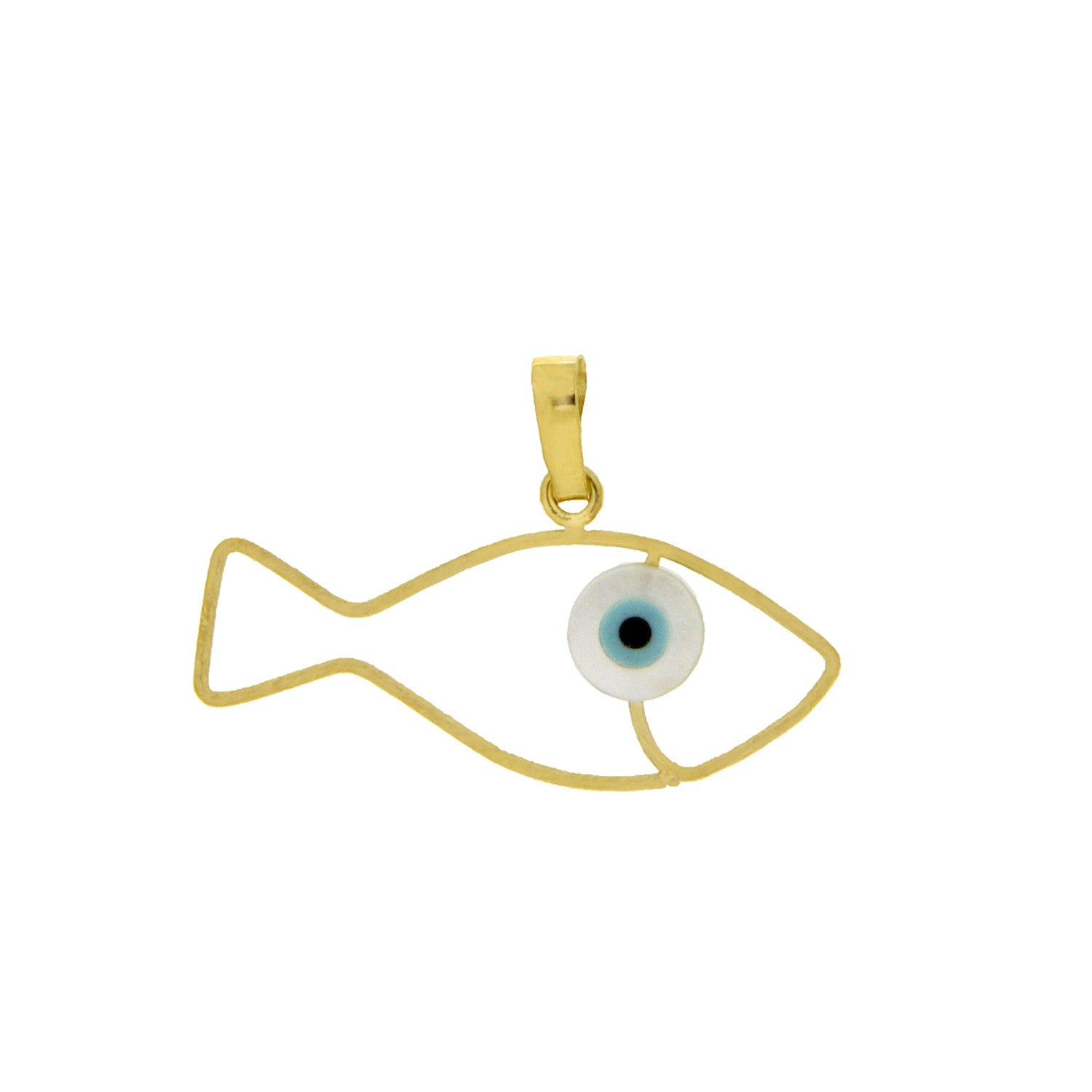 PENDANT  GOLD 585 & SEMIPRECIOUS STONES - 100005