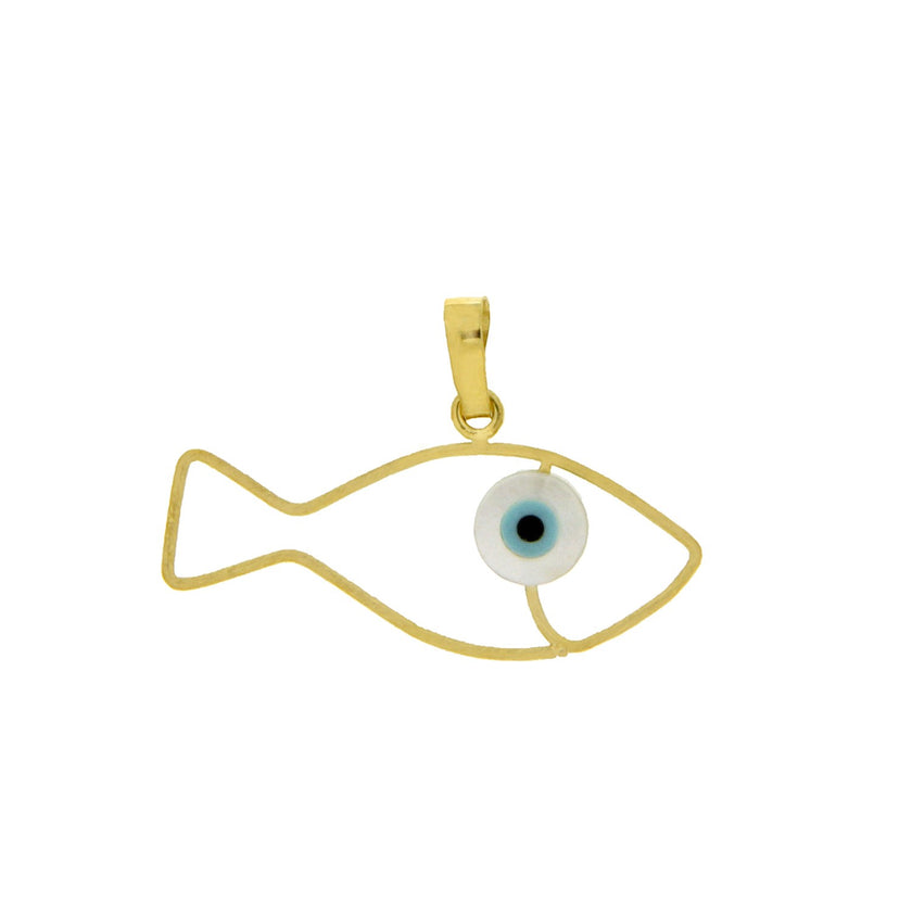 PENDANT  GOLD 585 & SEMIPRECIOUS STONES - 100005