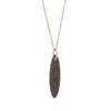 NECKLACE PINK SILVER 925 - 100120