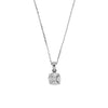NECKLACE WHITE GOLD 750 & PRECIOUS STONES - 100294