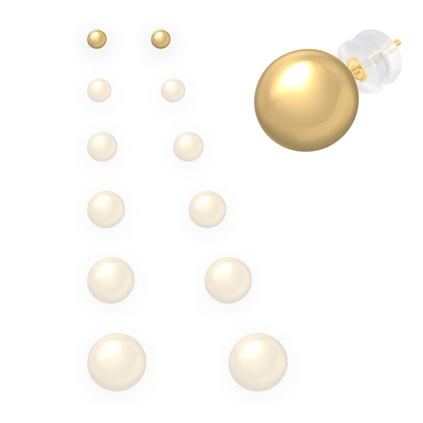 EARRINGS  GOLD 585 - 100332