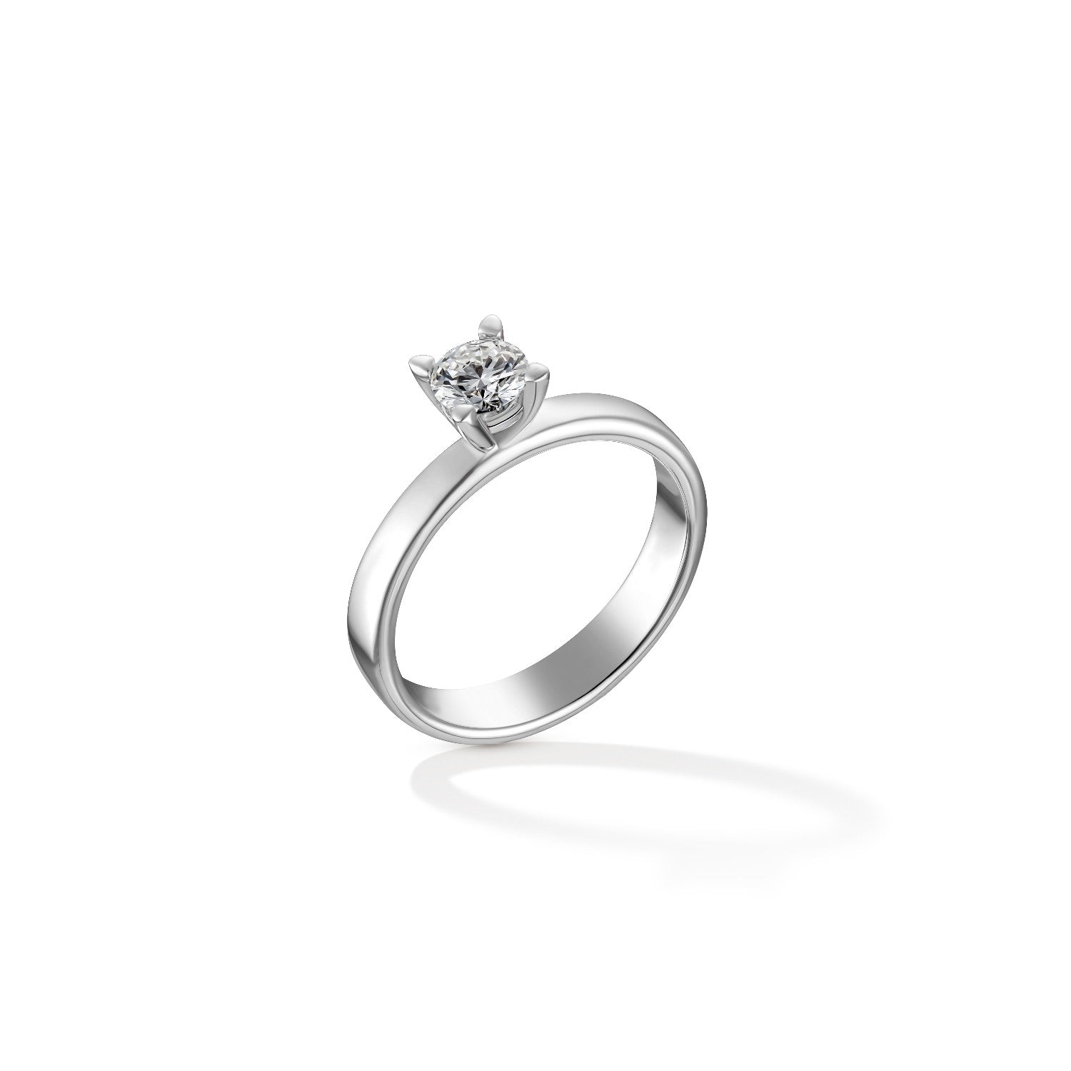 RING WHITE GOLD 750 & PRECIOUS STONES - 100349