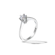 RING WHITE GOLD 750 & PRECIOUS STONES - 100351 - Availability: Up to 1 month