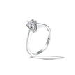 RING WHITE GOLD 750 & PRECIOUS STONES - 100352