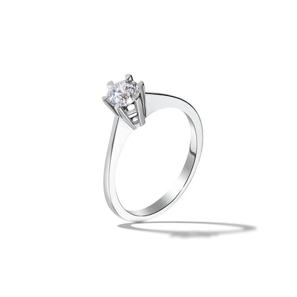 RING WHITE GOLD 750 & PRECIOUS STONES - 100352