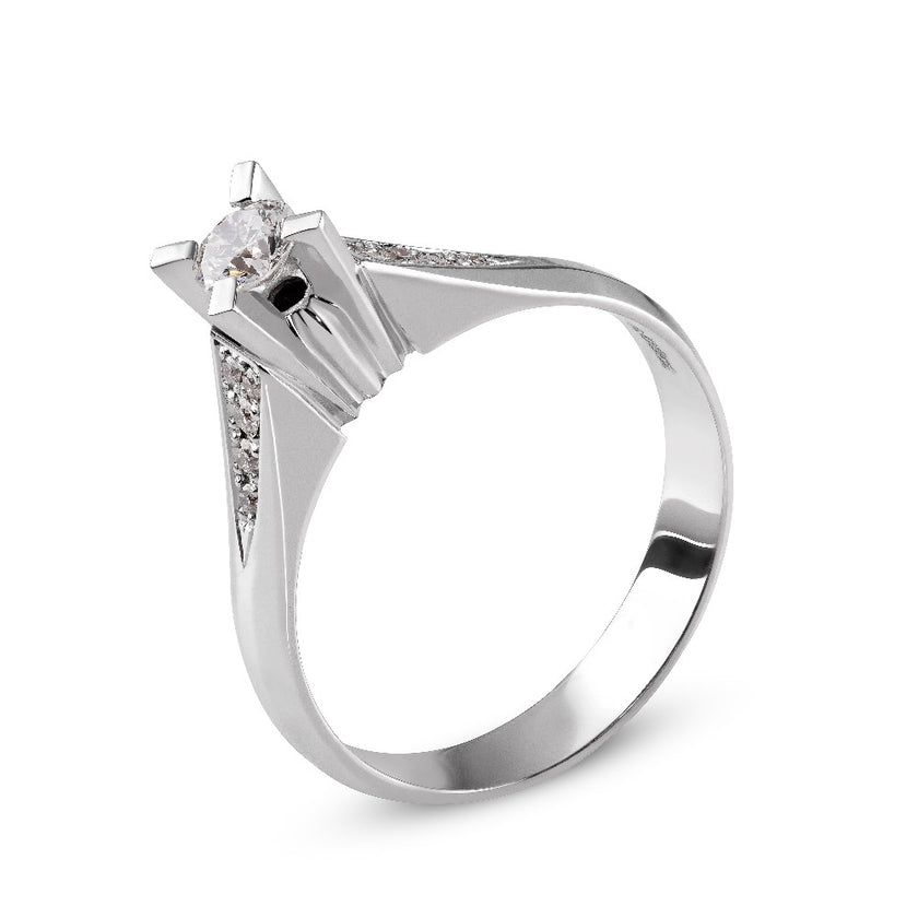 RING  GOLD 750 & PRECIOUS STONES - 100359