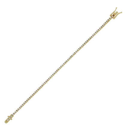 BRACELET YELLOW SILVER 925 & C.Z. - 100386