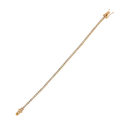 BRACELET YELLOW SILVER 925 & C.Z. - 100387
