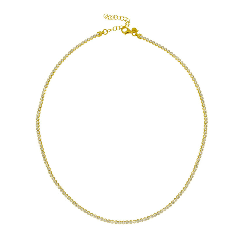 NECKLACE YELLOW SILVER 925 - 100390 - Availability: Immediately