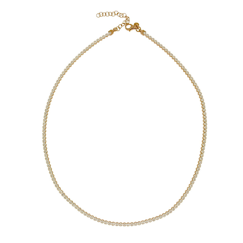 NECKLACE PINK SILVER 925 - 100391 - Availability: Immediately