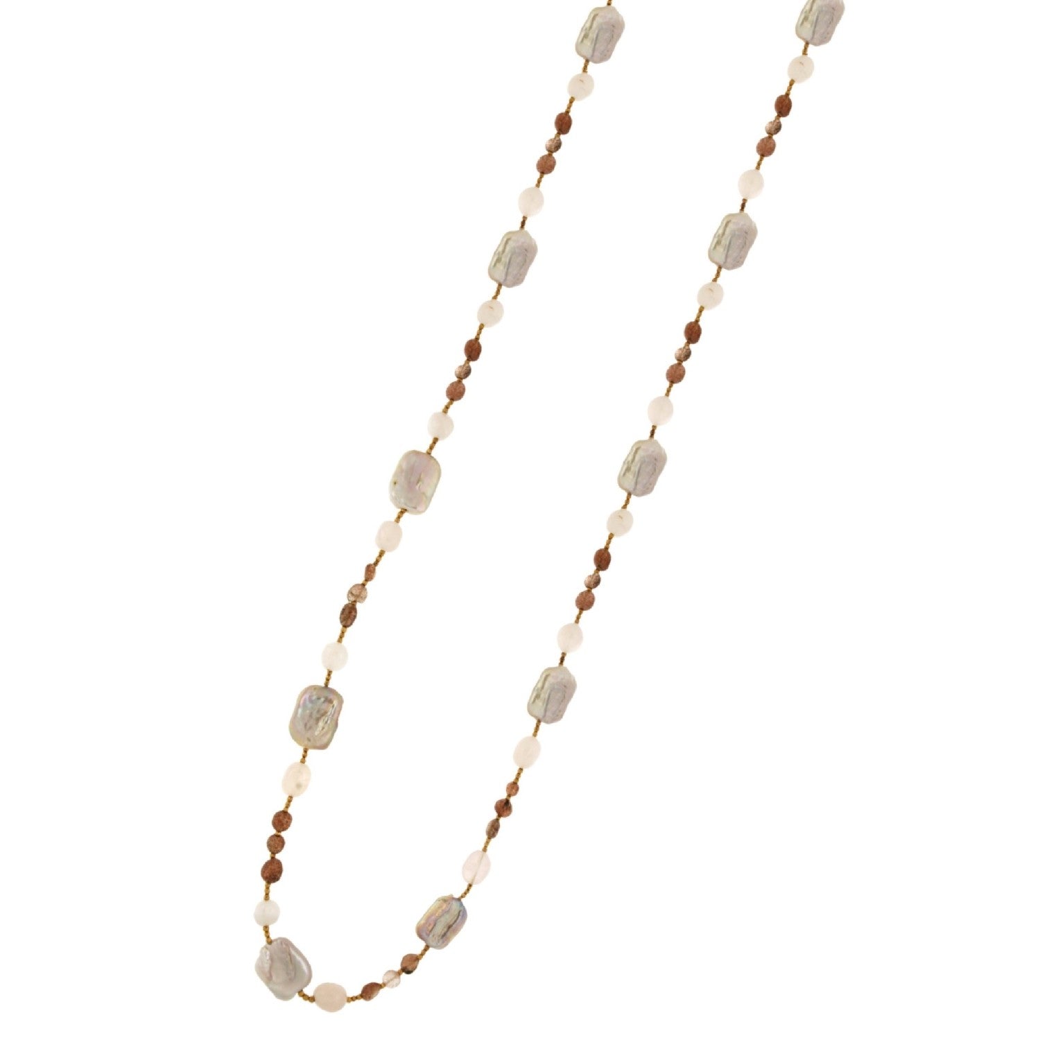 NECKLACE WITH PEARLS - 100399
