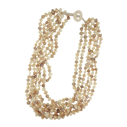 NECKLACE WITH PEARLS - 100401