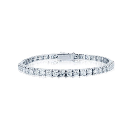 BRACELET WHITE GOLD 750 & PRECIOUS STONES - 100526