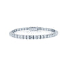 BRACELET WHITE GOLD 750 & PRECIOUS STONES - 100527