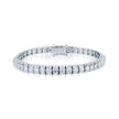 BRACELET WHITE GOLD 750 & PRECIOUS STONES - 100529