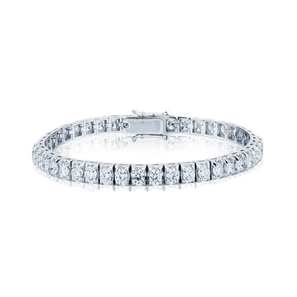 BRACELET WHITE GOLD 750 & PRECIOUS STONES - 100529