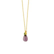 NECKLACE  GOLD 585 & SEMIPRECIOUS STONES - 100548
