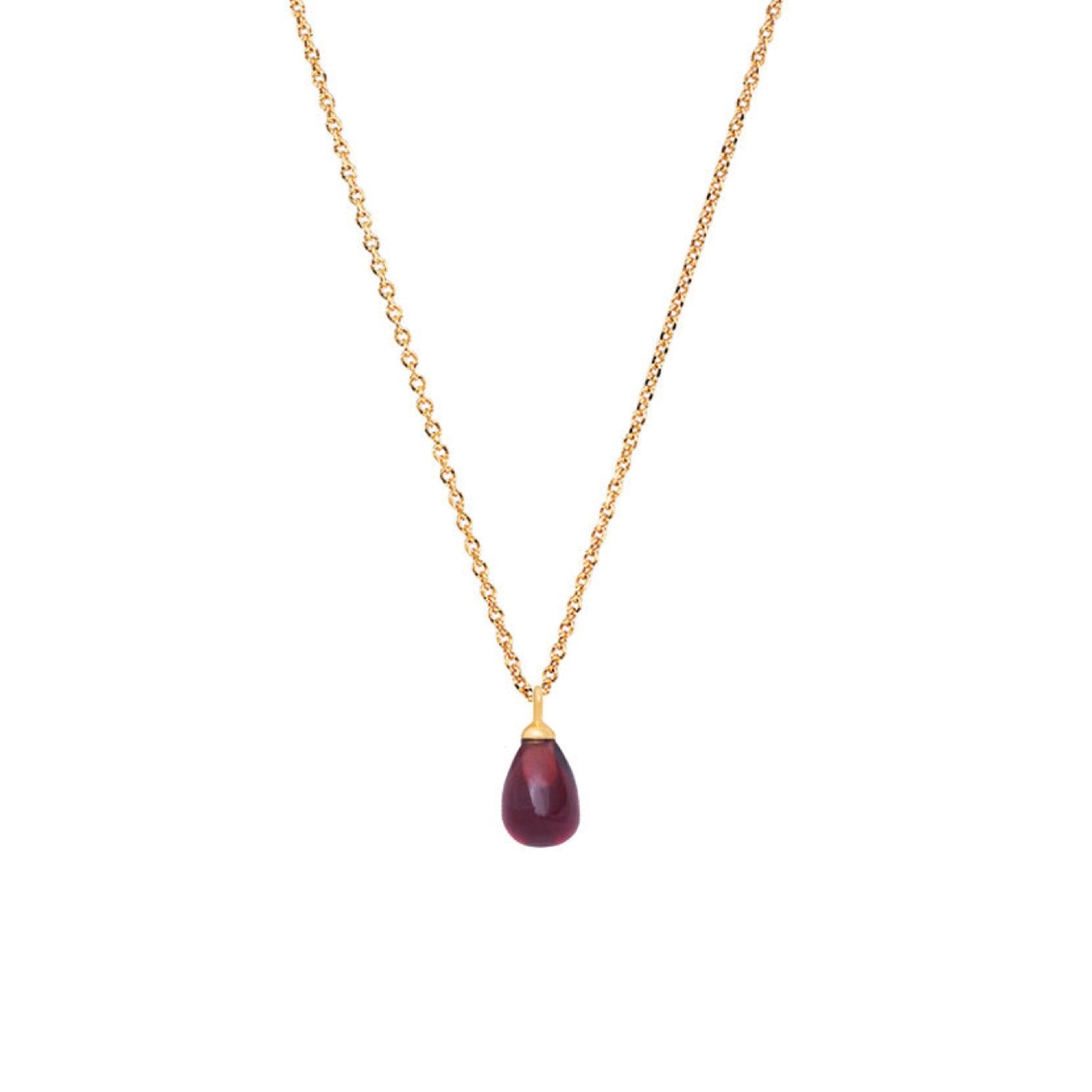 NECKLACE  GOLD 585 & SEMIPRECIOUS STONES - 100549