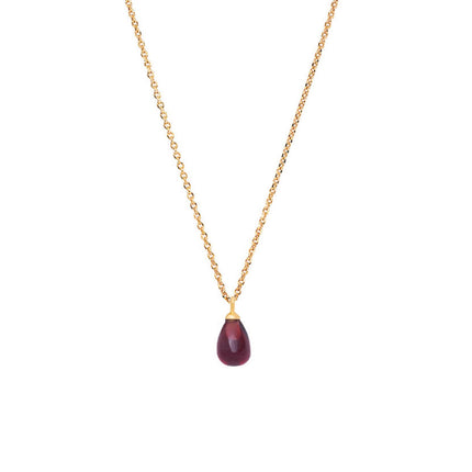 NECKLACE  GOLD 585 & SEMIPRECIOUS STONES - 100549