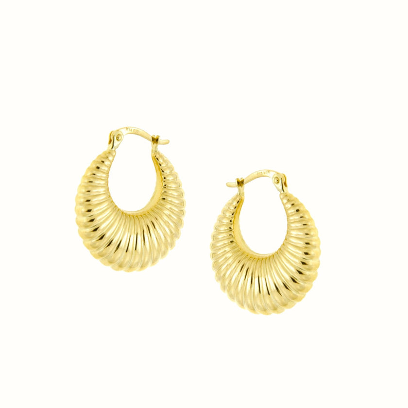 EARRINGS  GOLD 585 - 100567