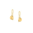 EARRINGS  GOLD 585 - 100609 - Availability: Immediately