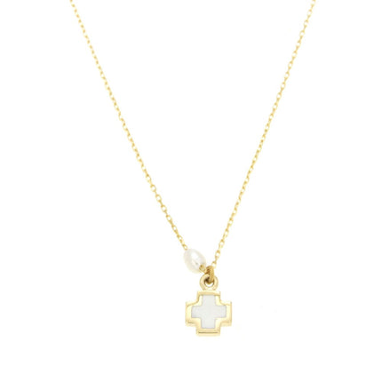 NECKLACE  GOLD 585 & PRECIOUS STONES - 100752