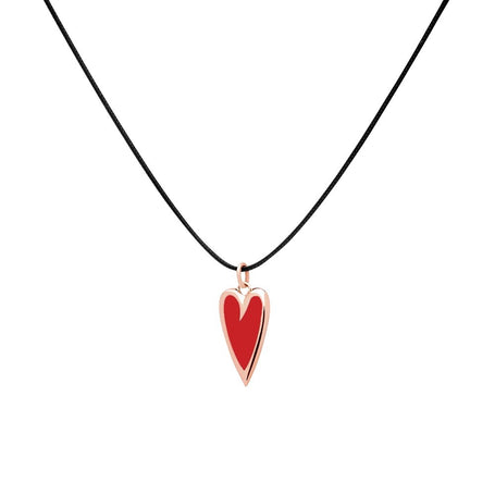 PENDANT PINK GOLD 375/ NINA SMALL - 100758 - Availability: Immediately