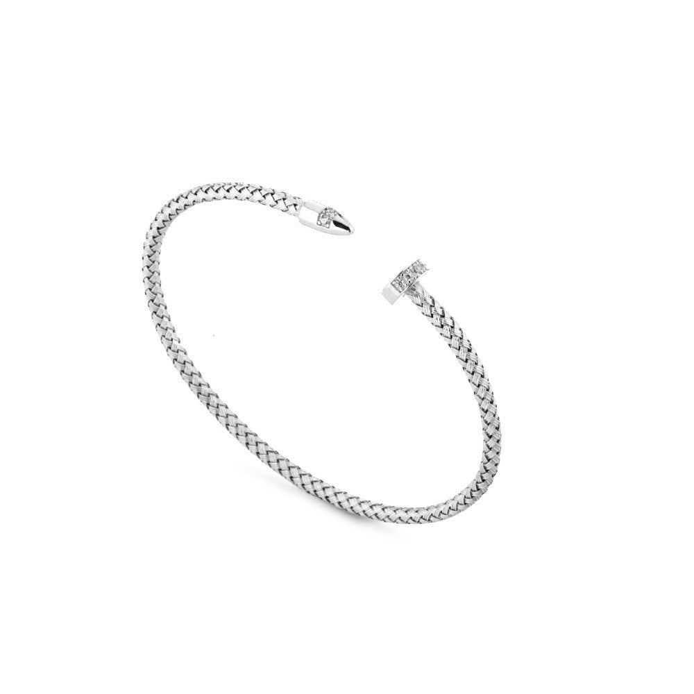 BRACELET  SILVER 925 & SYNTHETIC STONES - 100773