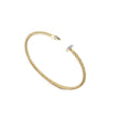 BRACELET YELLOW & WHITE SILVER 925 & C.Z. - 100774 - Availability: Immediately