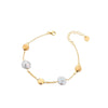 BRACELET YELLOW SILVER 925 & SEMIPRECIOUS STONES - 100786