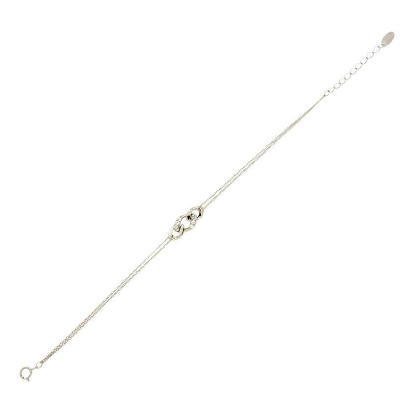 BRACELET  SILVER 925 & SYNTHETIC STONES - 100792