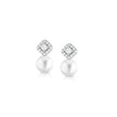EARRINGS SILVER 925 & PRECIOUS STONES - 100873