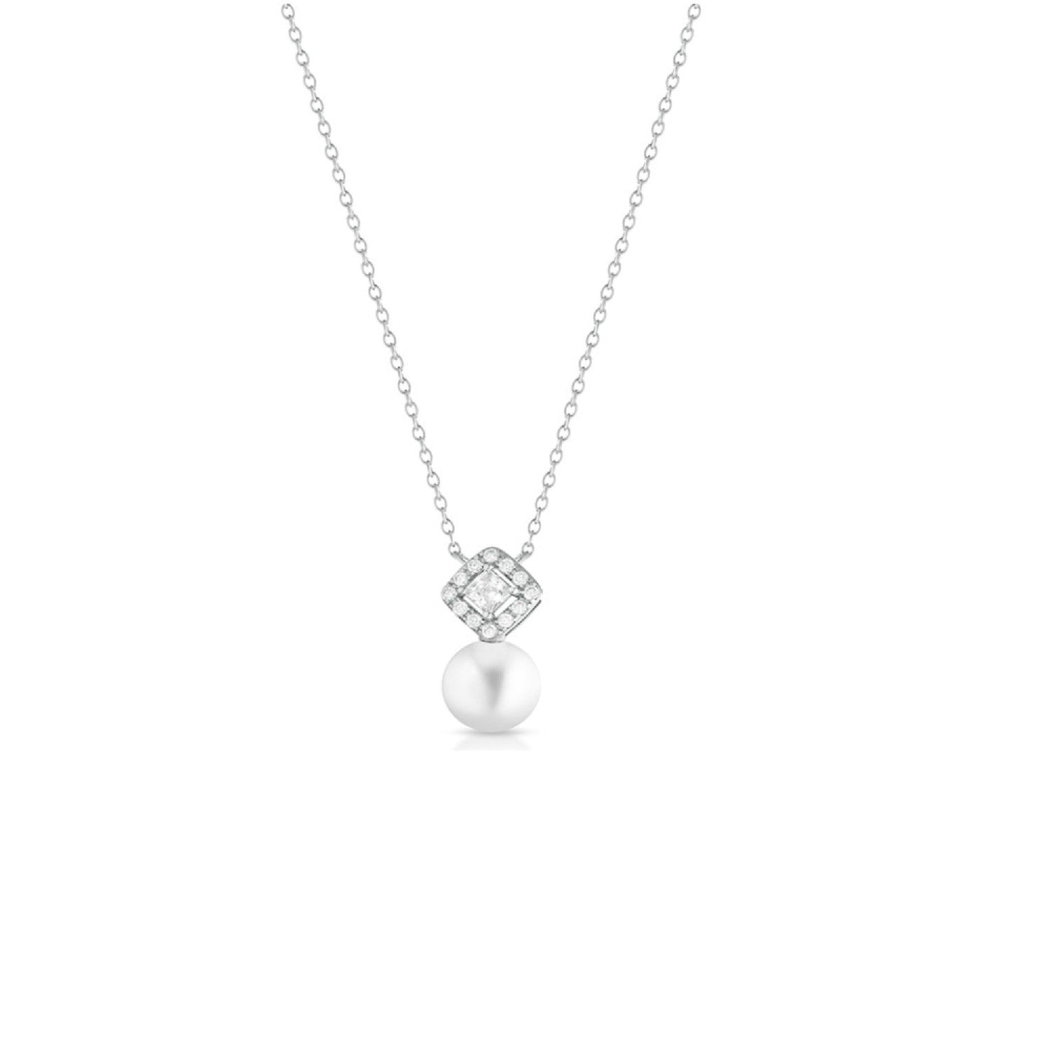 NECKLACE  SILVER 925 & PEARLS - 100881