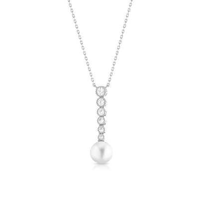 NECKLACE  SILVER 925 & PEARLS - 100883