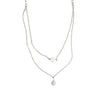 NECKLACE  SILVER 925 & PEARLS - 100885