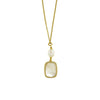 NECKLACE YELLOW SILVER 925 & PEARLS - 100915