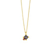 NECKLACE  GOLD 585 & SEMIPRECIOUS STONES - 100950