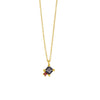 NECKLACE  GOLD 585 & SEMIPRECIOUS STONES - 100950