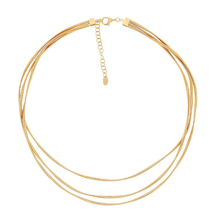 NECKLACE YELLOW SILVER 925 - 100971 - Availability: Immediately