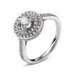 RING WHITE GOLD 750 & PRECIOUS STONES - 101057
