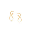 EARRINGS  GOLD 750 - 101140