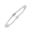BRACELET WHITE GOLD 750 & PRECIOUS STONES - 101149
