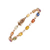 BRACELET PINK GOLD 750 & PRECIOUS STONES - 101155